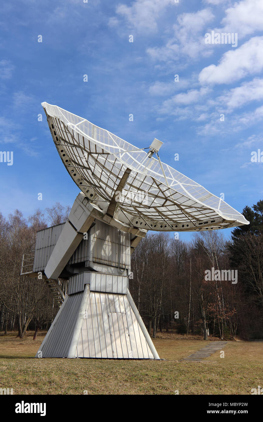 Radio Teleskop Antenne Stockfoto