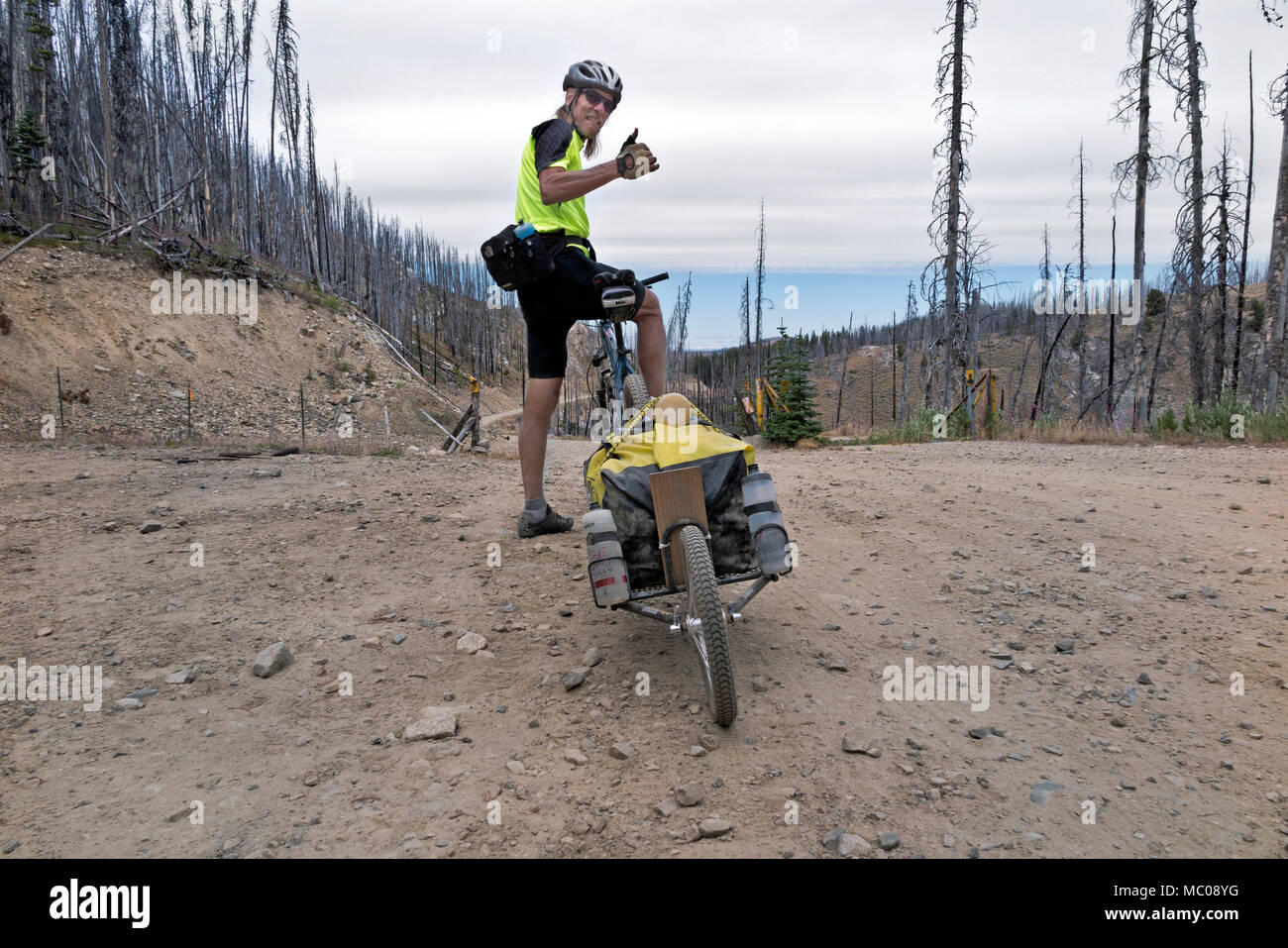 WA 15228-00 ... WASHINGTON - Einsamer Frank Pass, die6712m, der höchste Punkt entlang der Washington Backcountry Discovery Route. Stockfoto