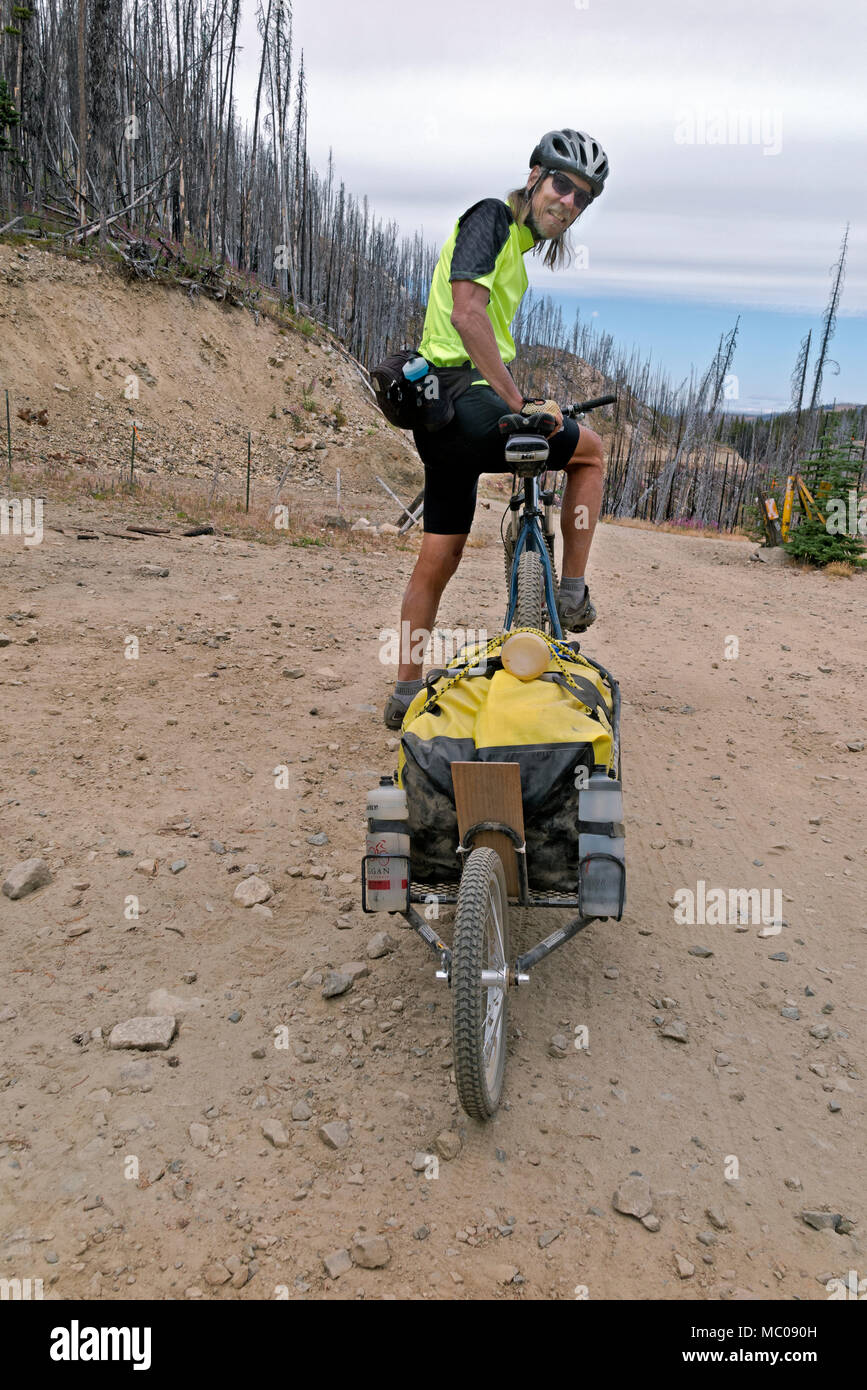WA 15229-00 ... WASHINGTON - Einsamer Frank Pass, die6712m, der höchste Punkt entlang der Washington Backcountry Discovery Route. Stockfoto