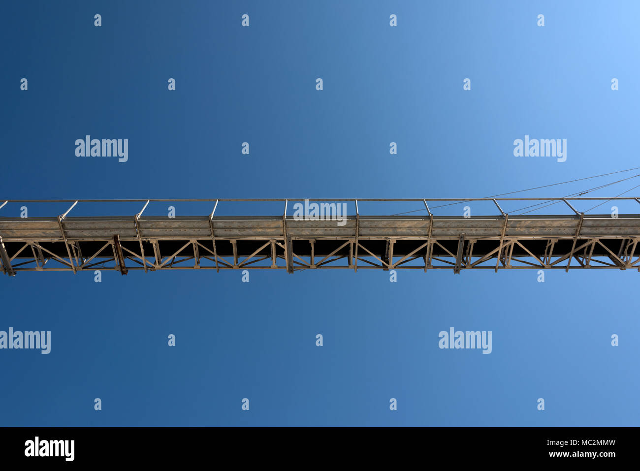 Kies factory Strukturen und Details Stockfoto