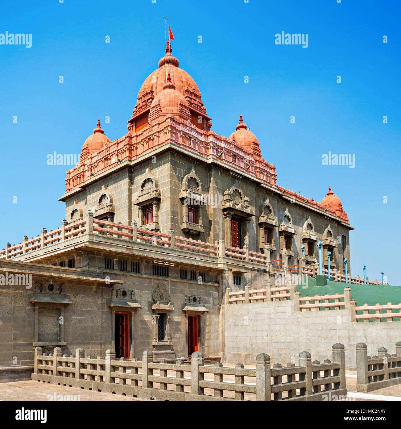 Vivekananda Rock Memorial in Kanyakumari, Indien Stockfoto