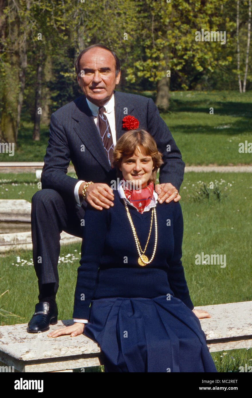 Fürst Johannes von Thurn und Taxis mit Gemahlin Gloria in Schloss Emmeram in Regensburg Fürst Johannes von Thurn und Taxis mit Gemahlin Gloria in Schloss Emmeram in Regensburg