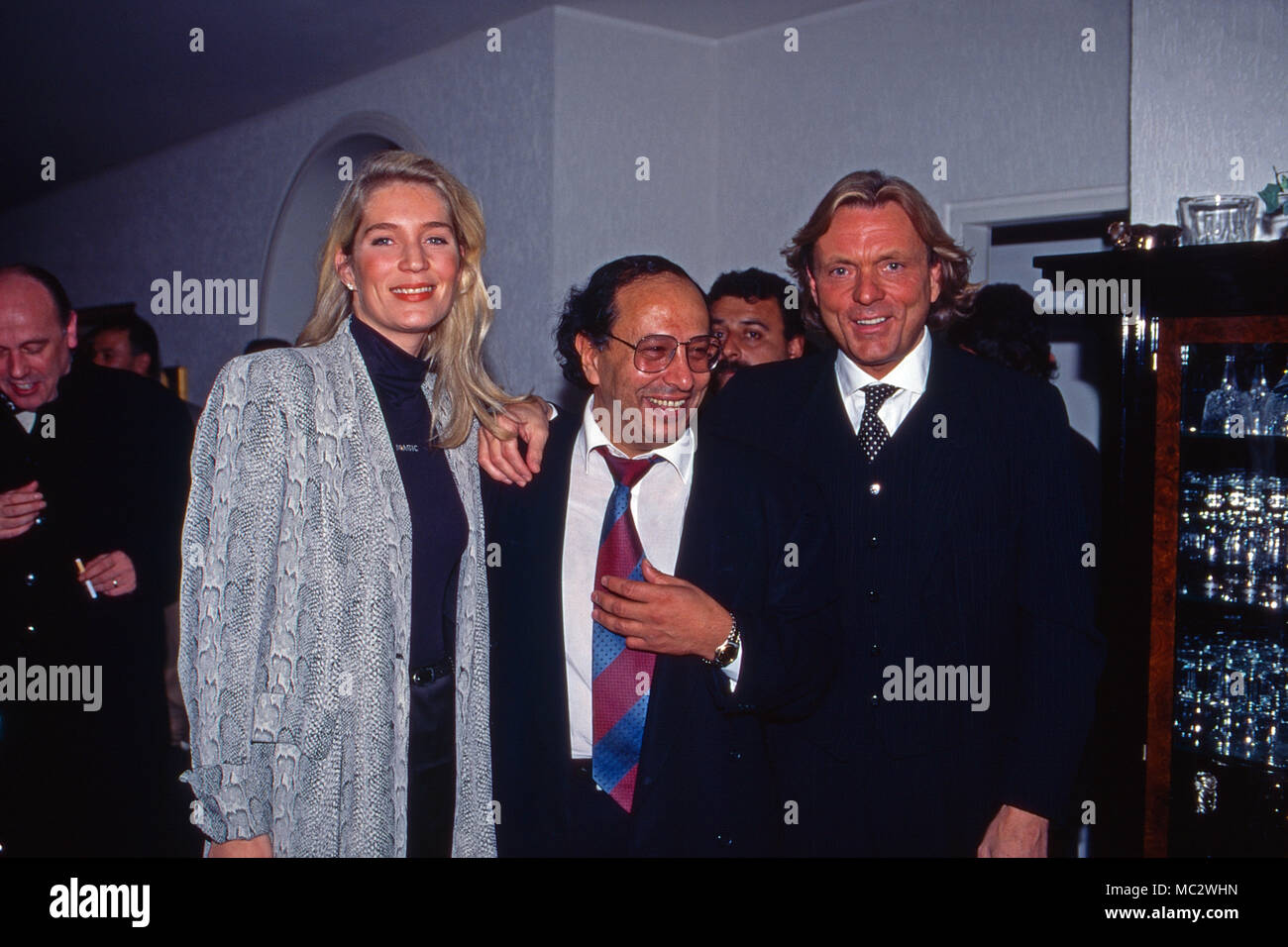 Abdallah Frangi mit Ehepaar Otto und Naomi Valeska Kern in Bonn