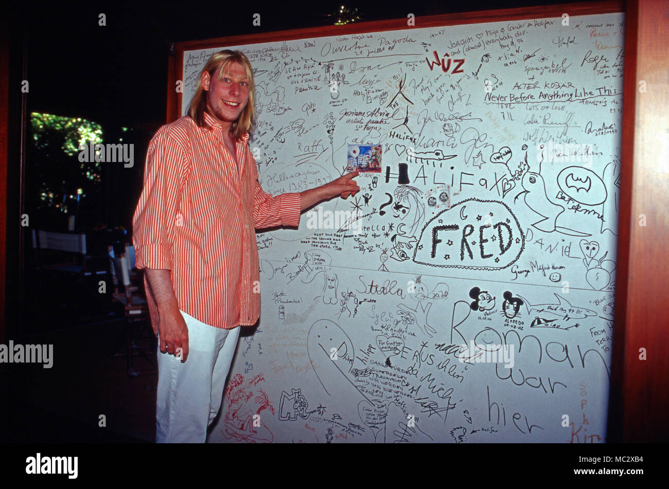 Claus Alexander Sachs, der Sohn von Gunter. Gunter Sachs' Sohn Claus