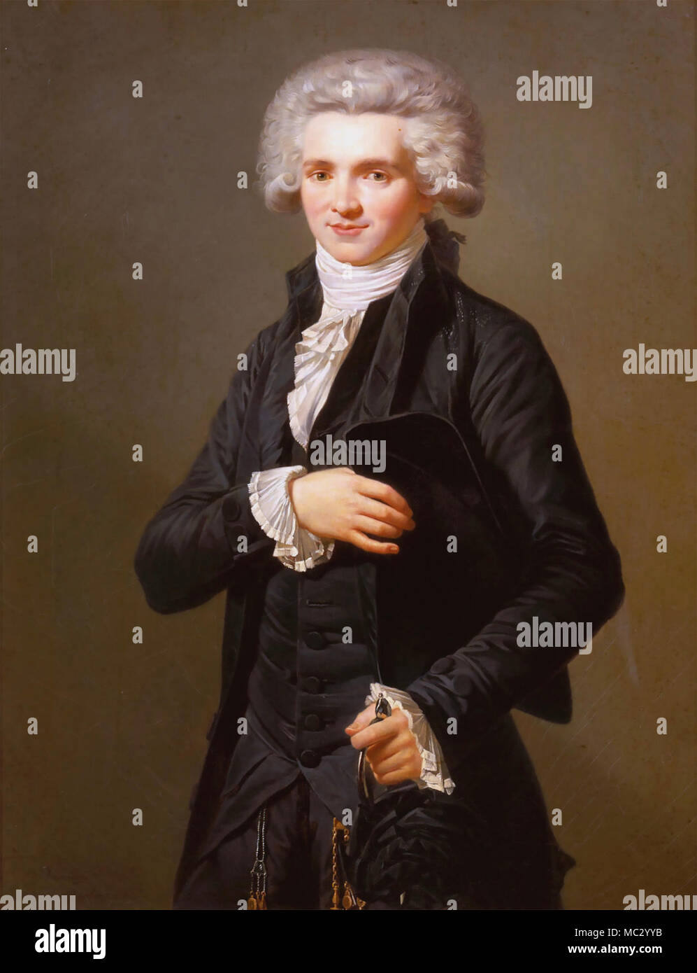 MAXIMILIEN ROBESPIERRE (1758-1794), französischer Jurist und Politiker Stockfoto