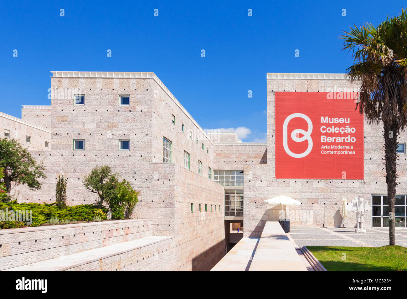 Lissabon, Portugal - 25. Juni: Museum für Moderne und Zeitgenössische Kunst (Museu Berardo) am 25. Juni 2014 in Lissabon, Portugal Stockfoto