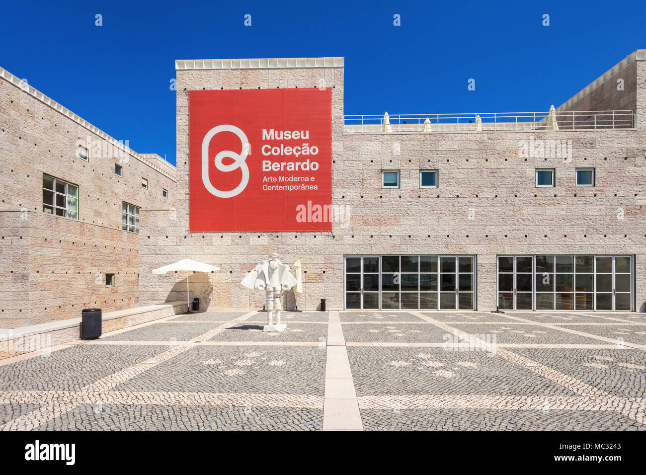 Lissabon, Portugal - 25. Juni: Museum für Moderne und Zeitgenössische Kunst (Museu Berardo) am 25. Juni 2014 in Lissabon, Portugal Stockfoto