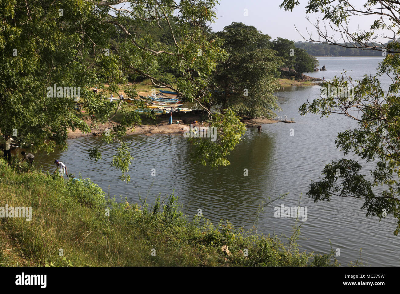 Avukana Kekirawa North Central Provinz Sri Lanka Kala Wewa Stockfoto