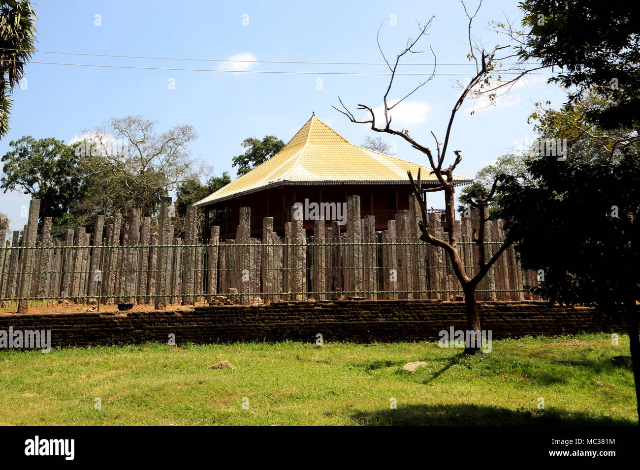Anuradhapura North Central Provinz Sri Lanka das eherne Palace Stockfoto