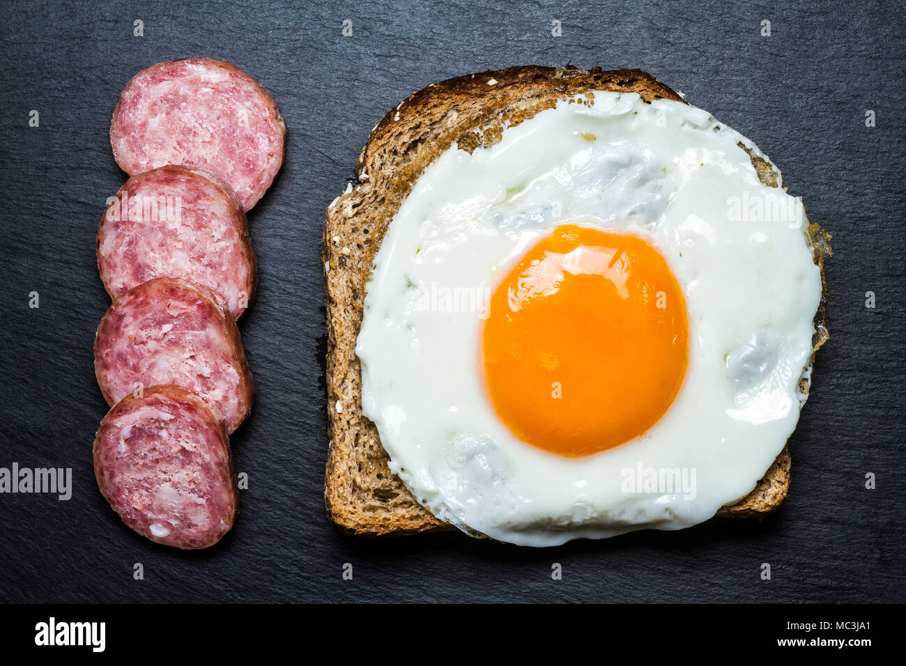 Gebratener Toast Stockfotos und -bilder Kaufen - Alamy