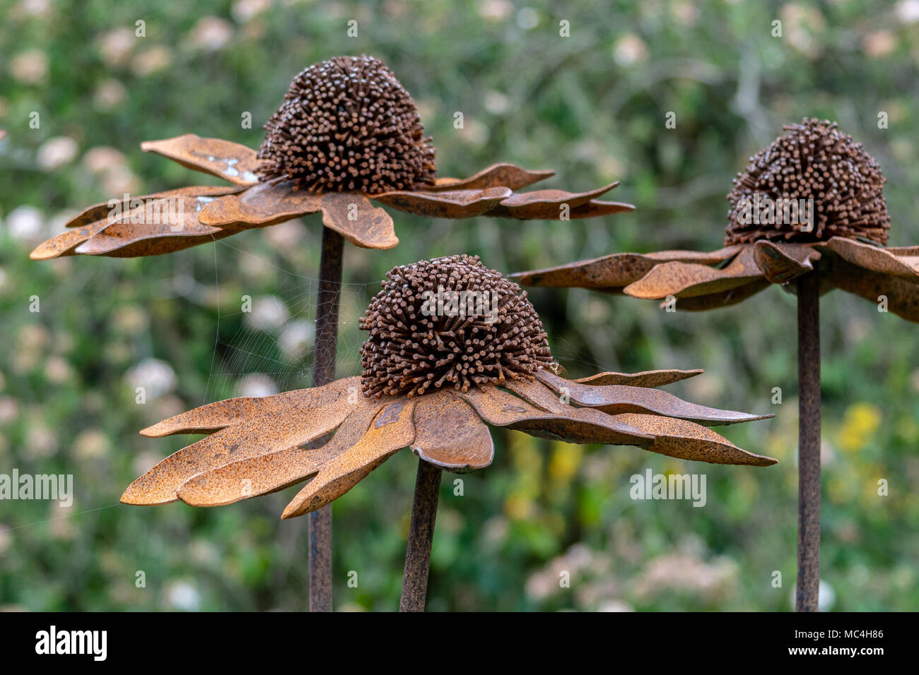 Ein Besuch der historischen Sussex Website - Michelham Priory Stockfoto