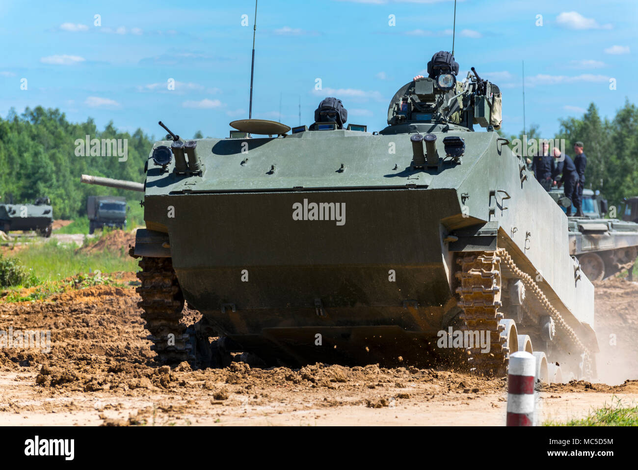 Alabino, Russland - 18. Juni, 2015: Internationale militärische Forum Armee 2015 Stockfoto