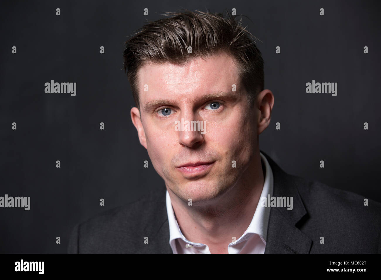 Matthew Reeve Bei Neurokinex Matthaus Ist Der Sohn Von Christopher Reeve Und Gae Exton Und Hat Auf Die Arbeit Seines Vaters Mit Ruckenmarksverletzungen Durchgefuhrt Stockfotografie Alamy