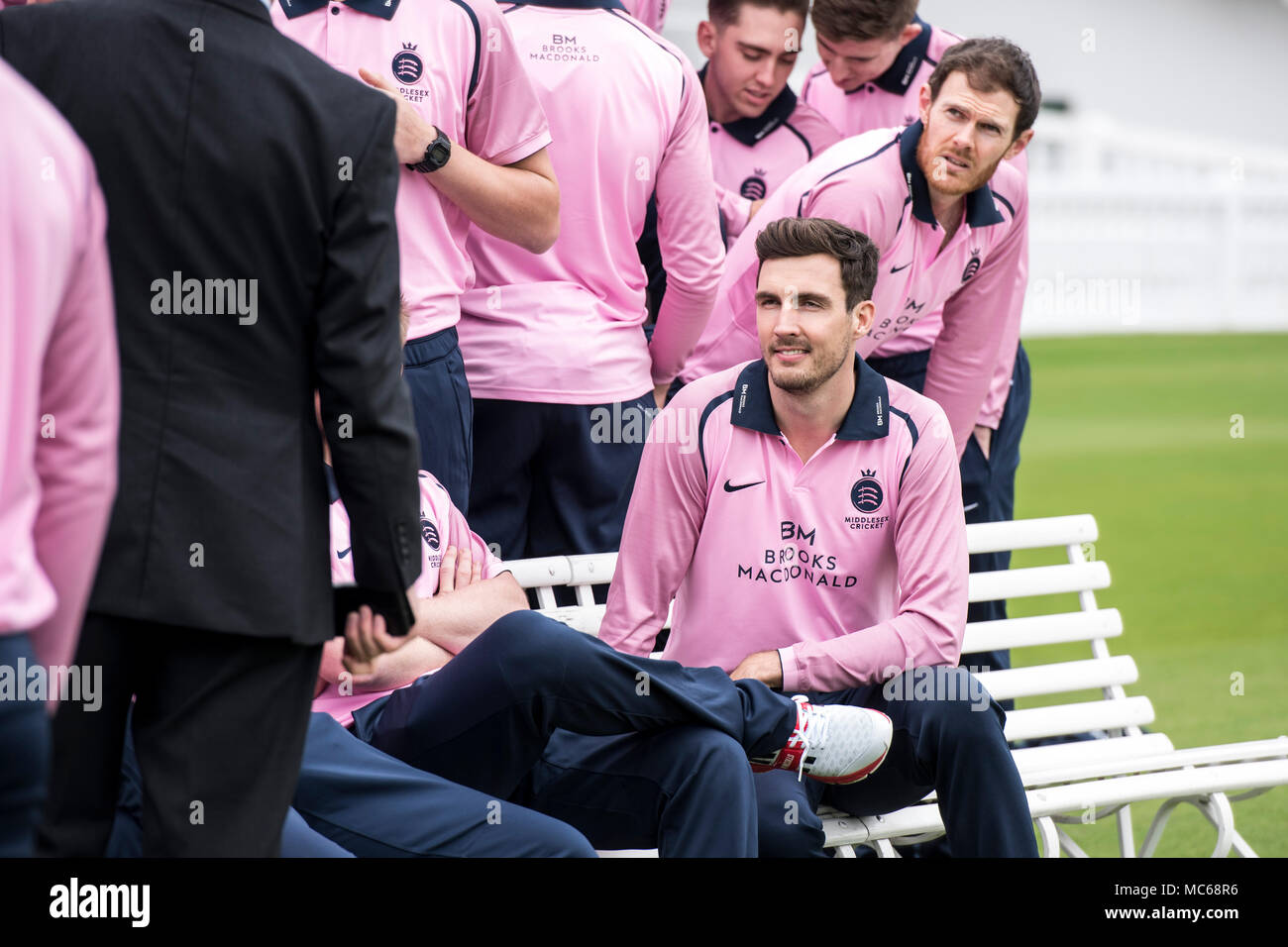 Steven Finn Stockfoto
