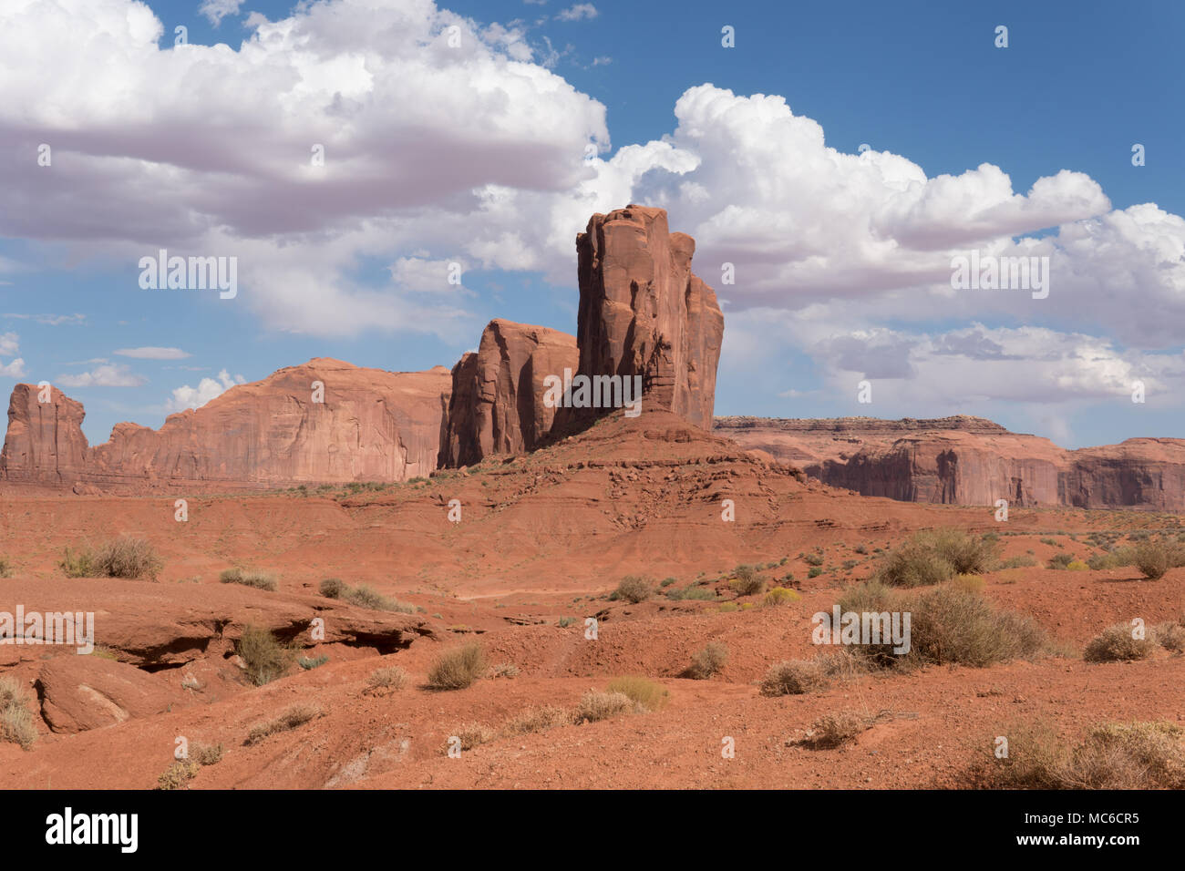 Navajo Nation Reservation Monument Valley in Utah und Arizona, Usa Stockfoto