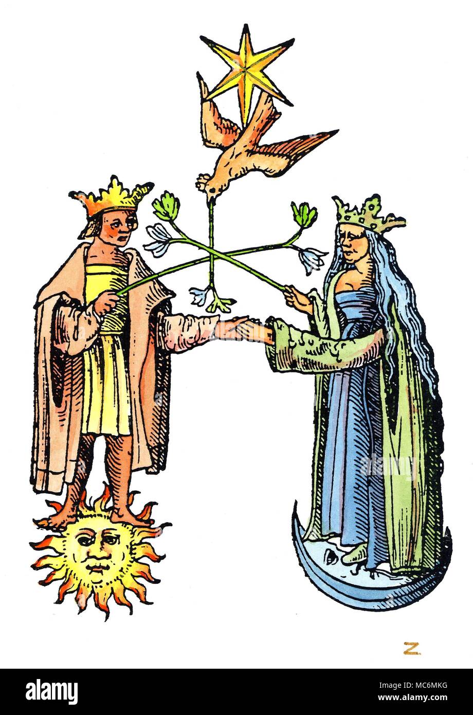 Phorum Alchemie - ROSARIUM PHILOSOPHORUM - SONNE UND MOND ein viel gedruckt ...