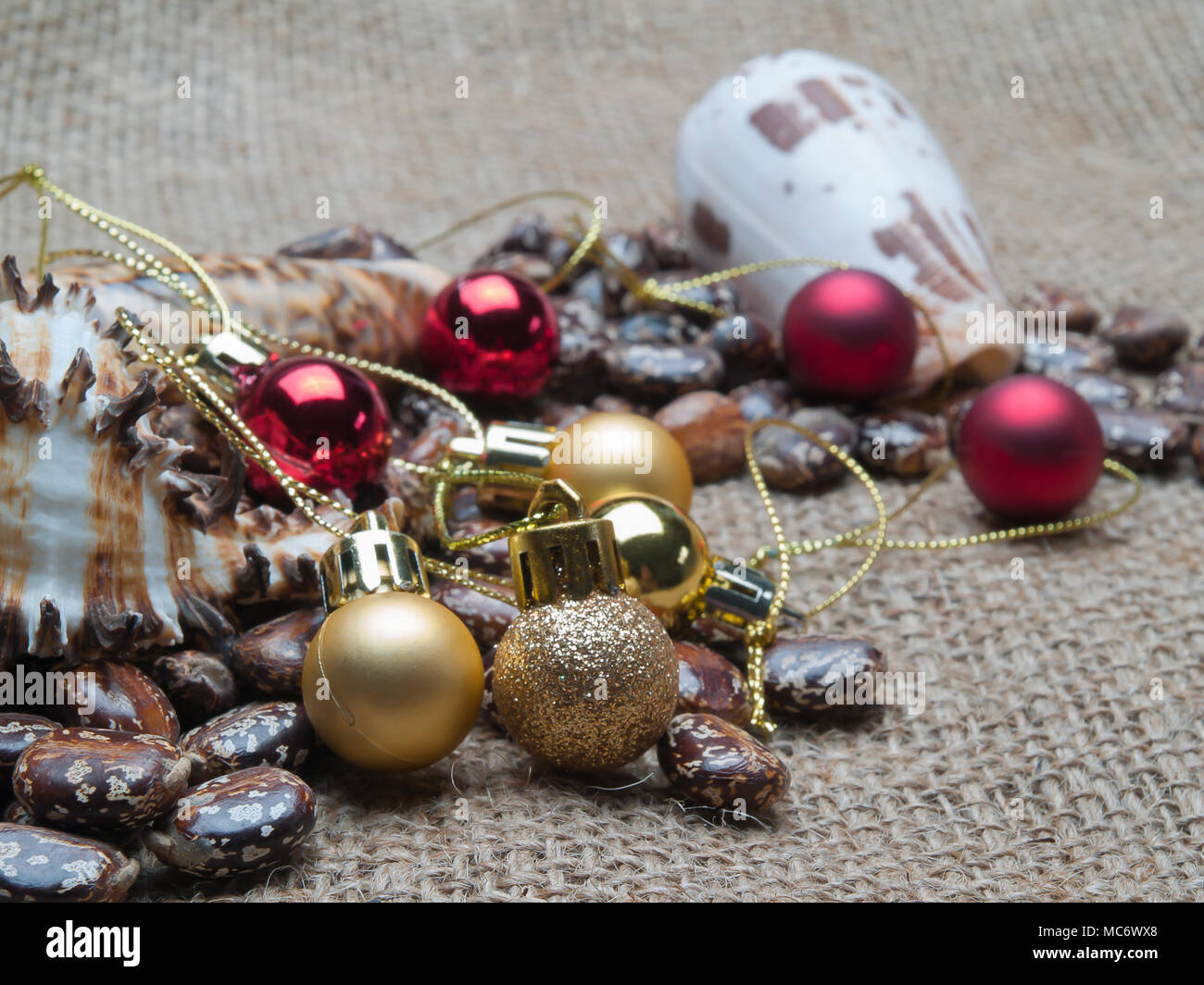 Christmas Ball, Symbole von Weihnachten Stockfoto