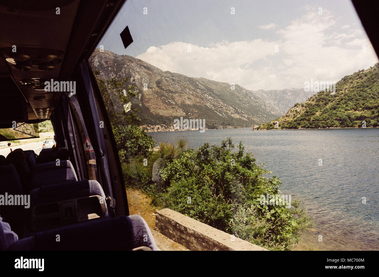 Bucht von Kotor, Montenegro Stockfoto