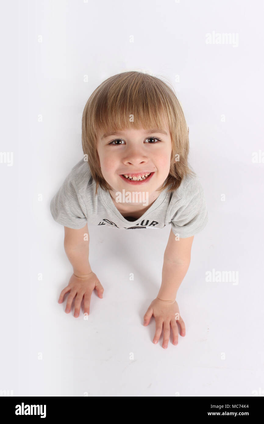 Fußballspieler Fußball Jungen Stockfoto