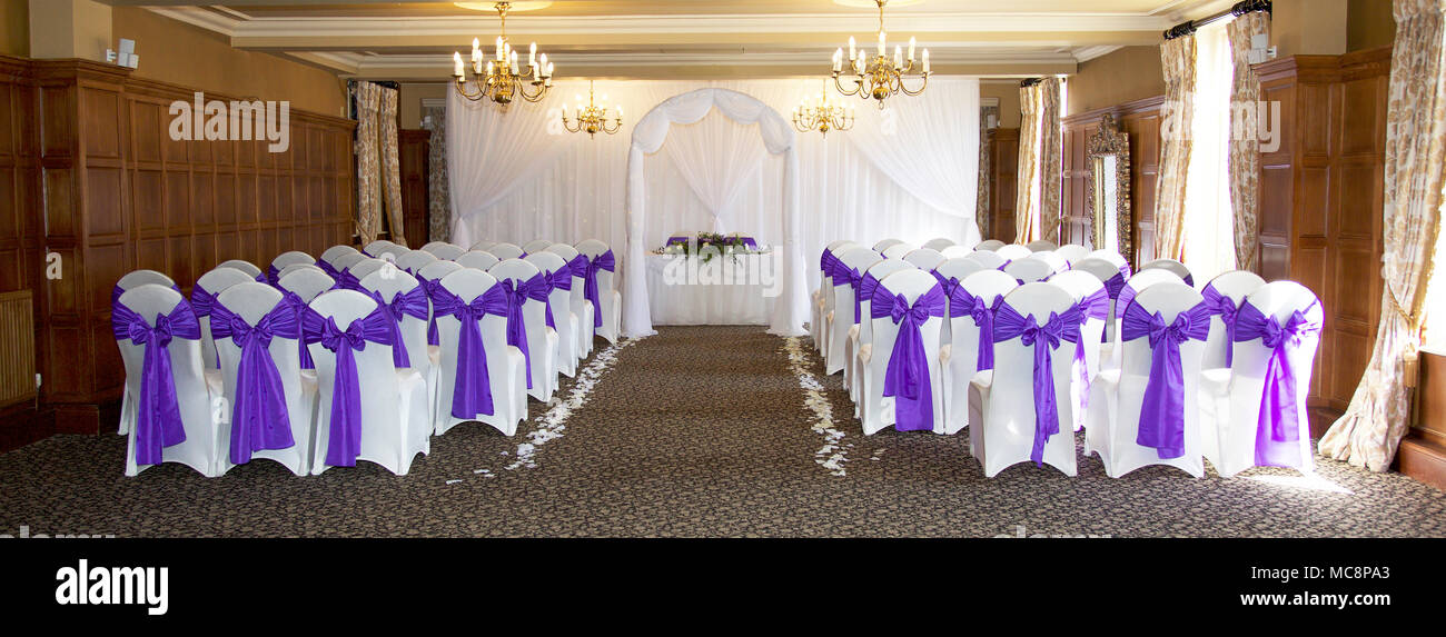 Hochzeit Veranstaltungsort für zivile Zeremonie Stockfoto