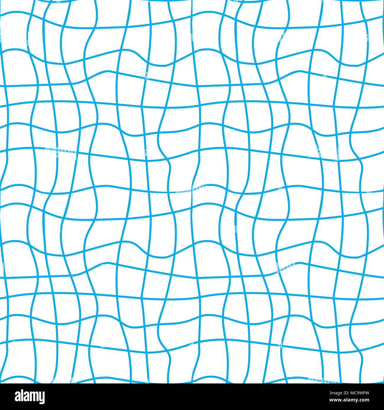 Blaue Seine nahtlose Muster. Vektor-Illustration. Stock Vektor