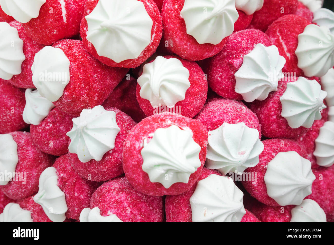 Wählen Sie konzentrieren. Süße Candy ist für Verkaufen im Markt entwickelt. Stockfoto