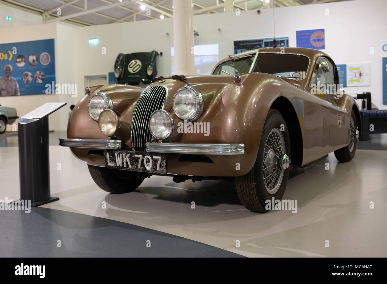 1952 Jaguar XK 120 Coupé Stockfoto