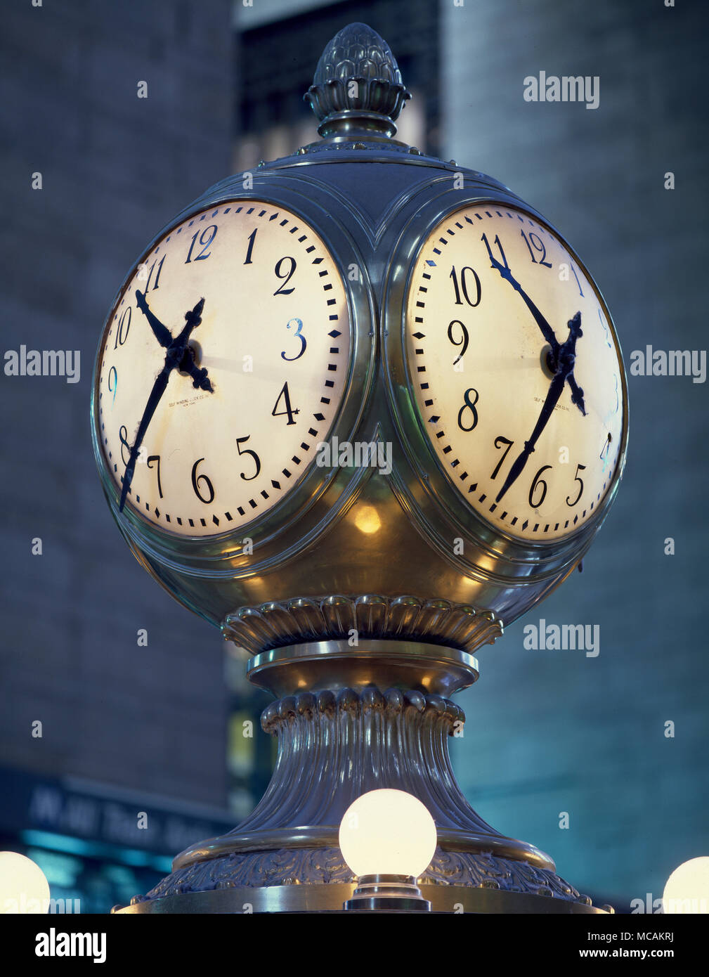 Uhr in der Grand Central Station, die pendler Terminal Stockfoto