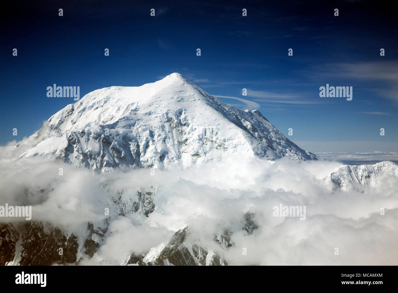 Mount Foraker, Denali Stockfoto