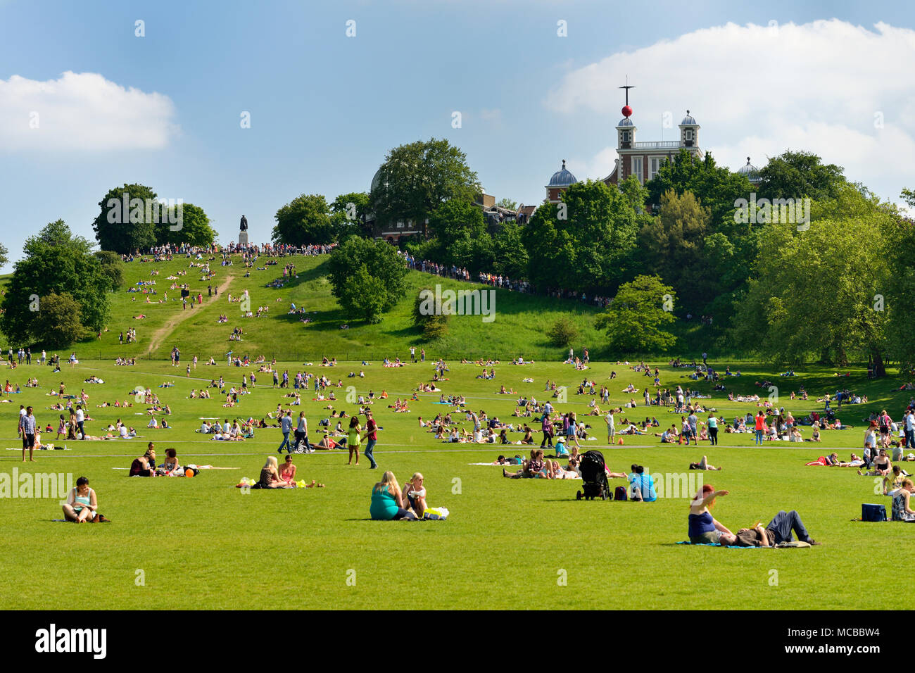 Greenwich Park, London, Vereinigtes Königreich Stockfoto