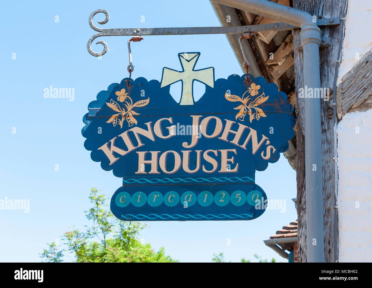 King John's House, Church Street, Romsey, Hampshire, England, Vereinigtes Königreich Stockfoto