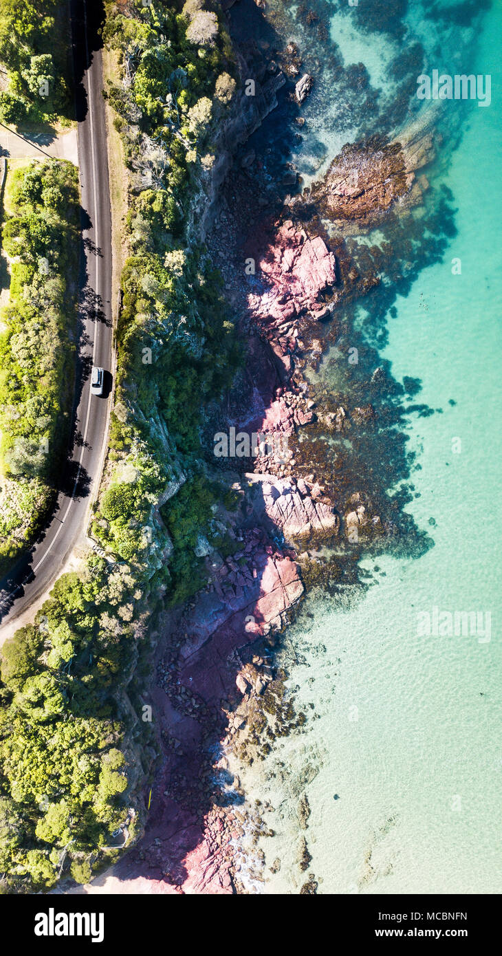 Ocean Drive, Merimbula Stockfoto