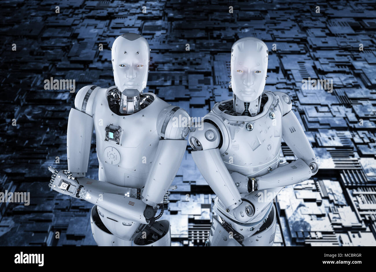Menschenähnliche Roboter Stockfotos und -bilder Kaufen - Alamy