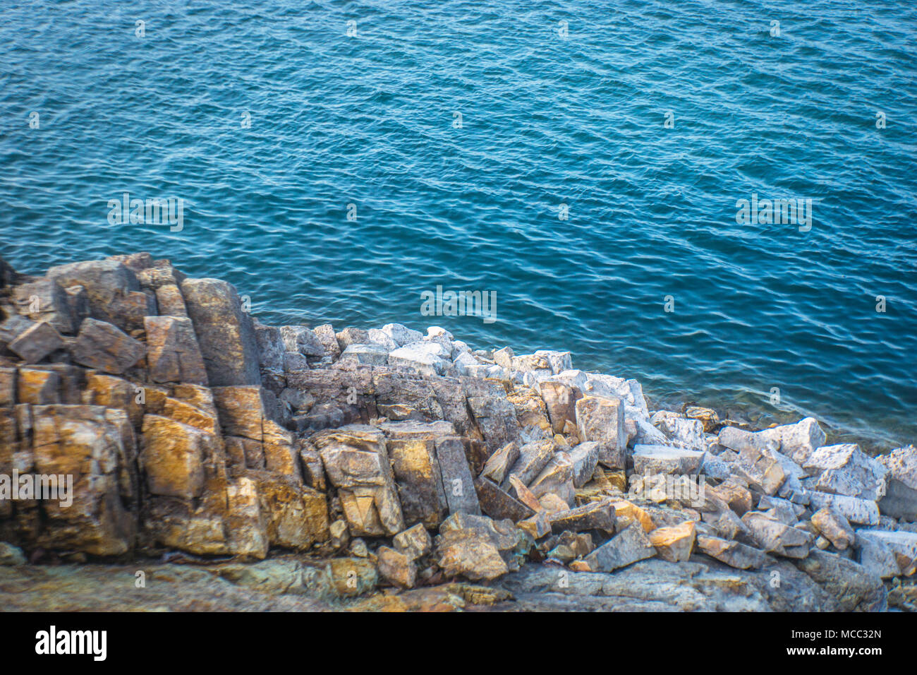 Landschaft des Qiandao Lake, Jingdezhen County, Hangzhou, Provinz Zhejiang, China. Stockfoto