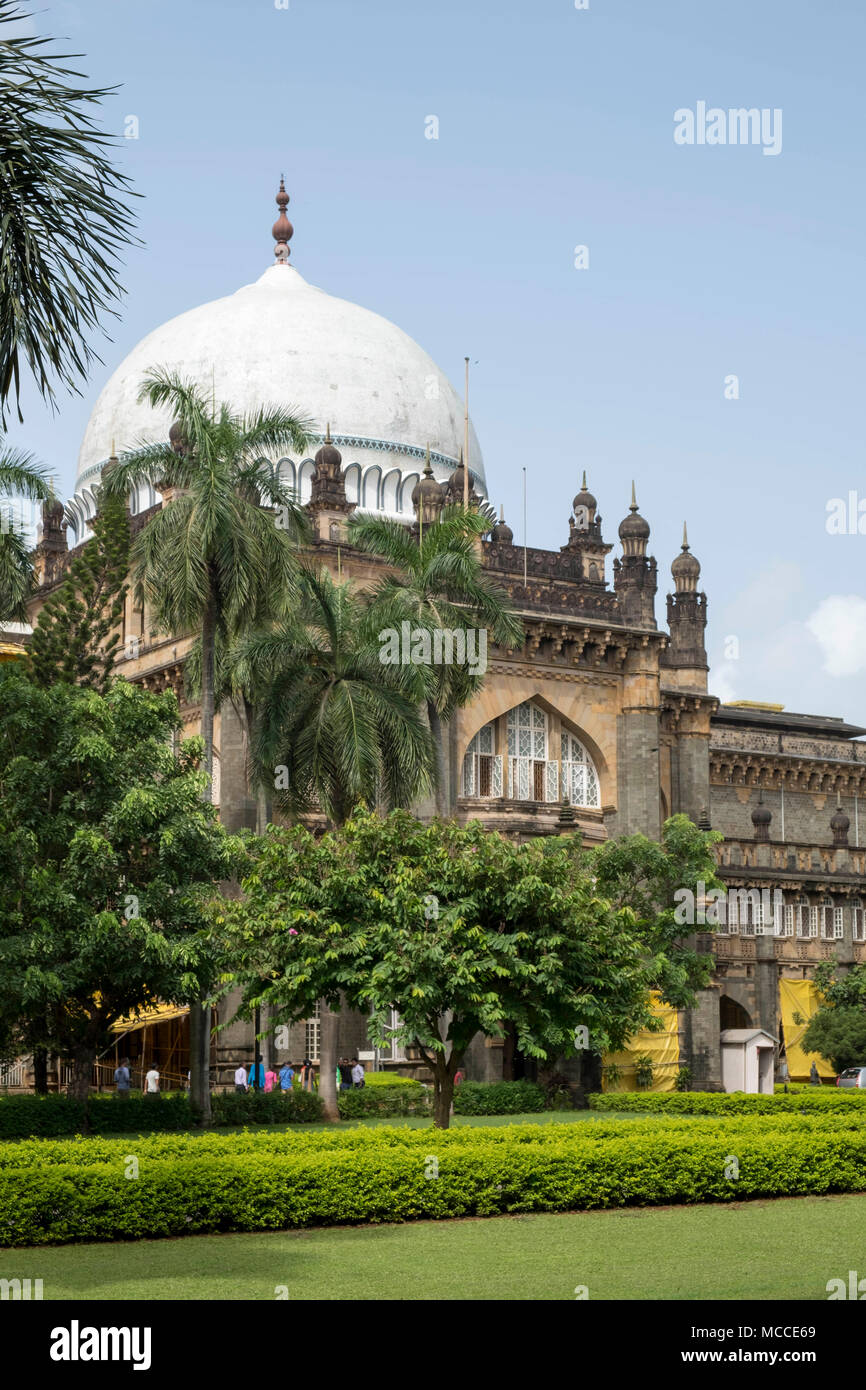 Das Museum in Mumbai (Chhatrapati Shivaji Maharaj Vastu Sangrahalaya), früher bekannt als Prince of Wales Musem of Western India, von George Wittet Stockfoto