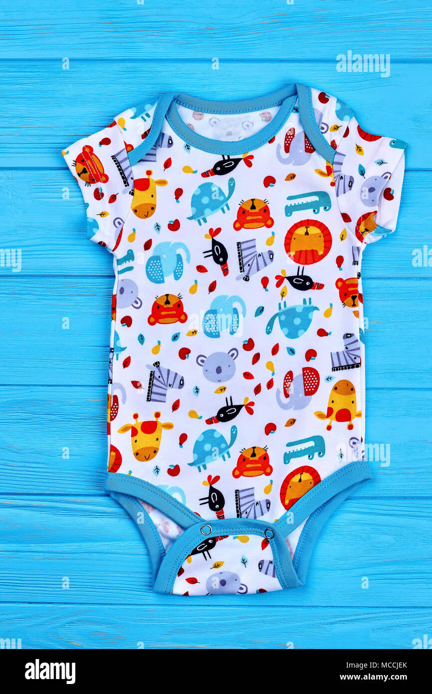 Baby Kinder Overall Body Anzug Sommer Strampler Blau Kleidung Outfit 
