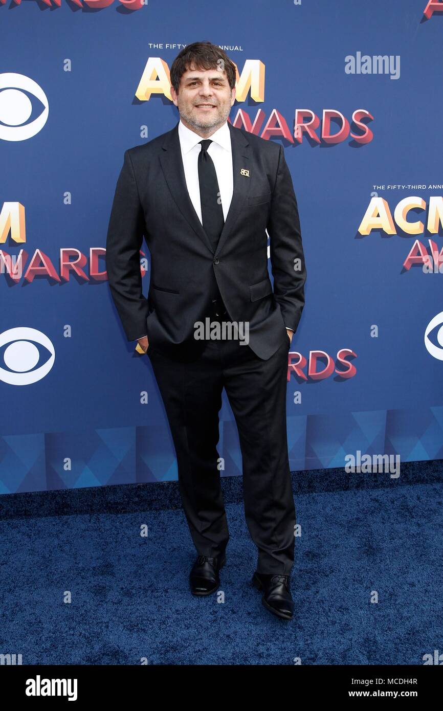 Rhett Akins bei der Ankunft für 53 Akademie der Country Music (ACM) Awards - Ankünfte 3, MGM Grand Garden Arena in Las Vegas, NV 15. April 2018. Foto: JA/Everett Collection Stockfoto