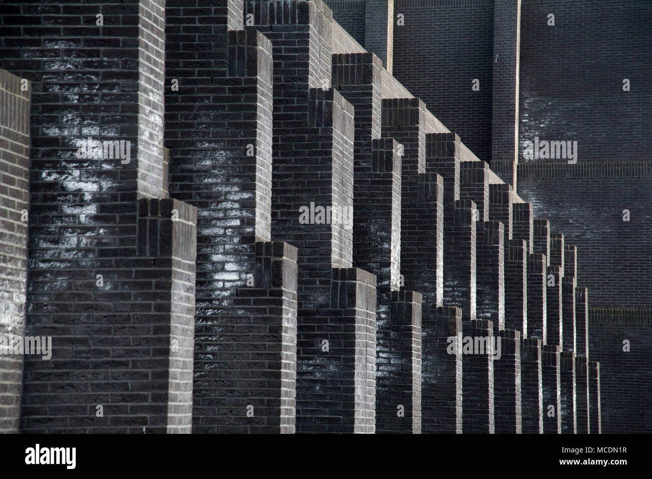 Gdanski Teatr Szekspirowski (Danziger Shakespeare Theater) in der Stadt im historischen Zentrum von Danzig, Polen. 14. April 2018 © wojciech Strozyk/Alamy Stockfoto