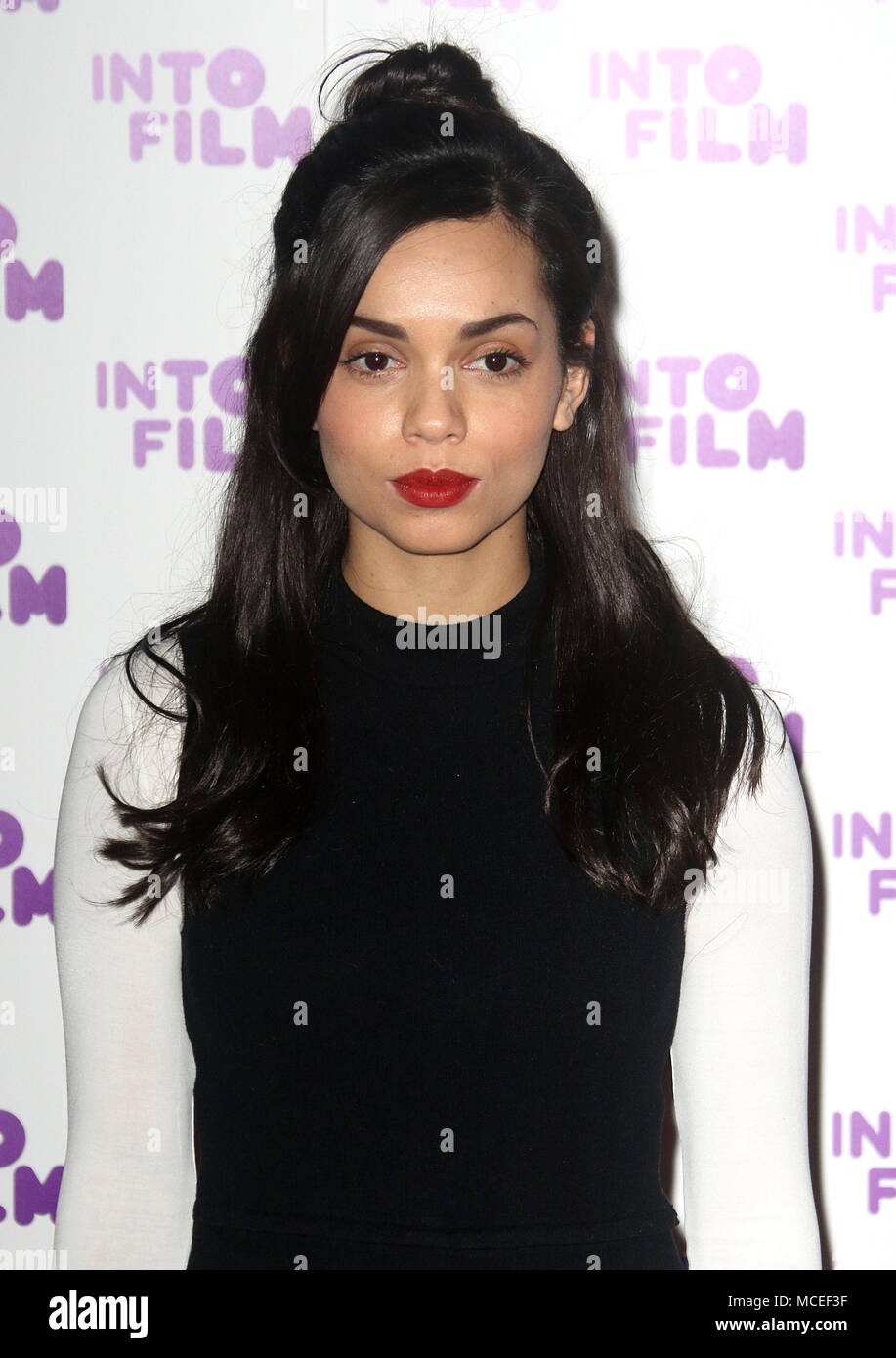 Mar 13, 2018 - Georgina Campbell Besuch in Film Awards 2018, BFI Southbank in London, England, Großbritannien Stockfoto