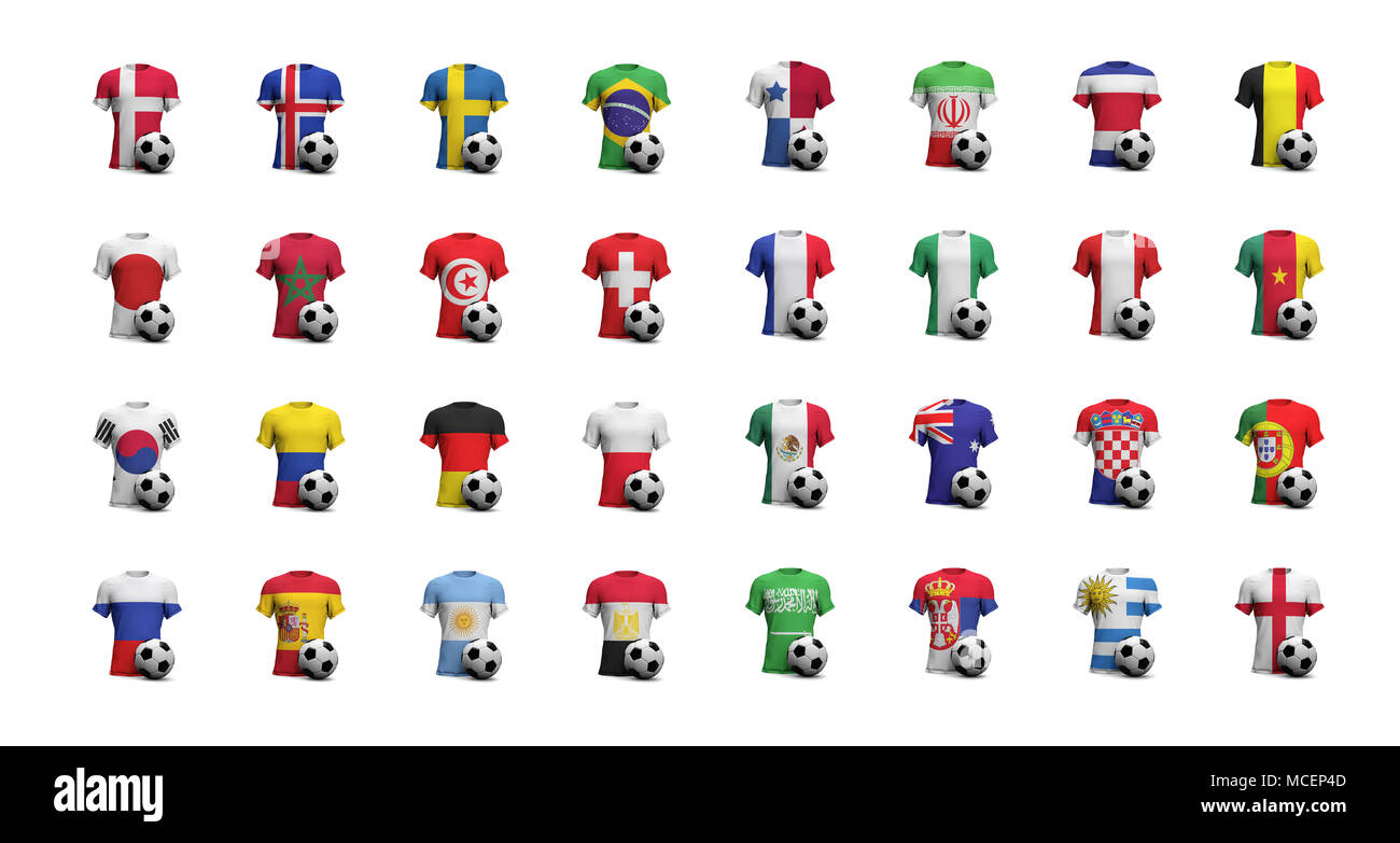 mannschaftstrikots fußball