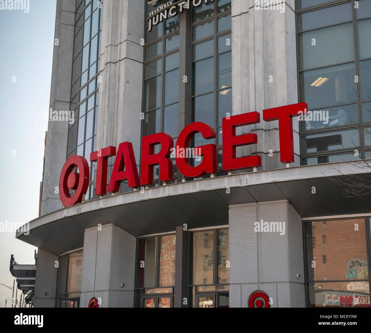 Ein Target Store auf der Flatbush Avenue in die Flatbush Nachbarschaft von Brooklyn in New York am Samstag, 14. April 2018. (Â© Richard B. Levine) Stockfoto