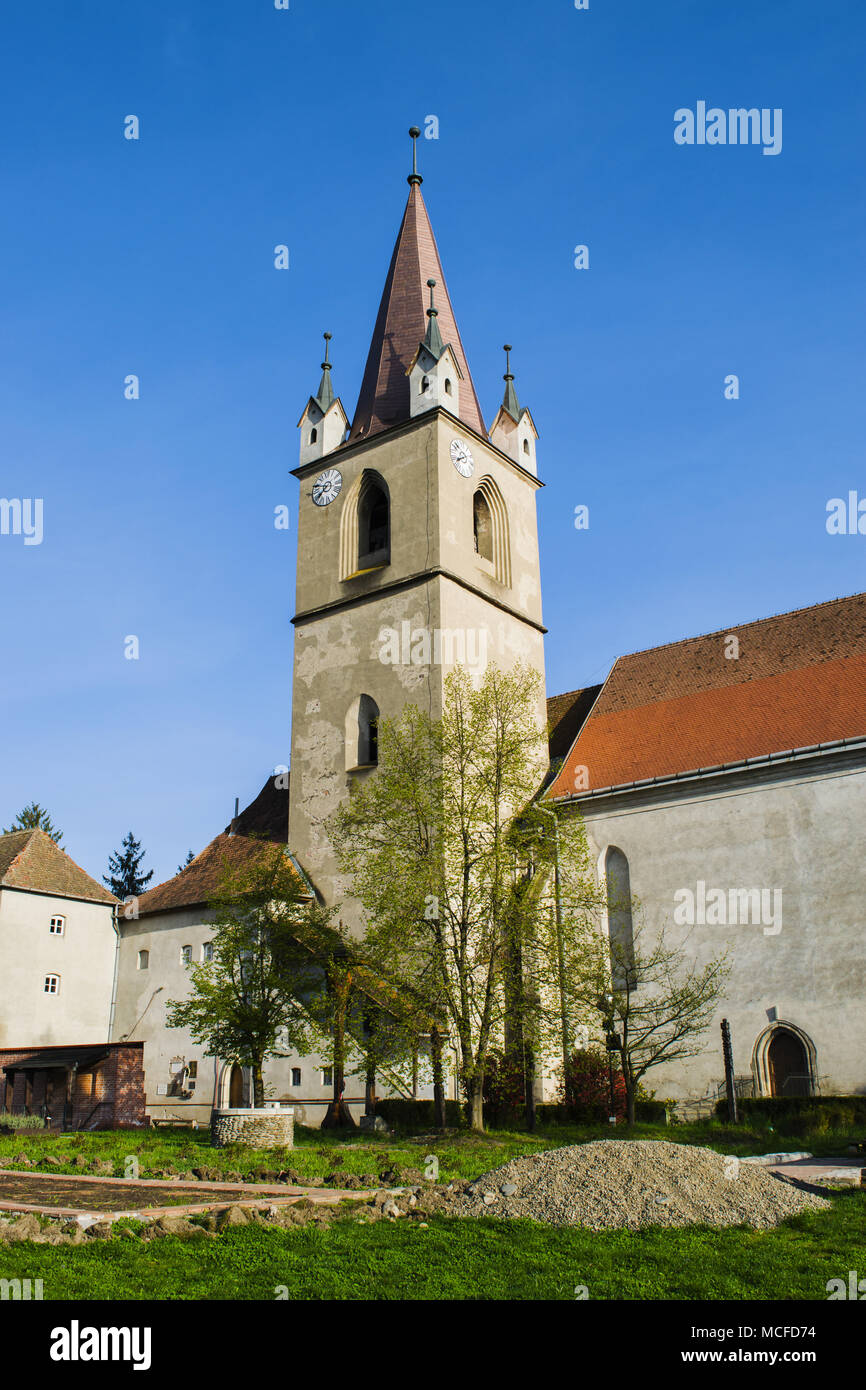 Die Reformierte Kirche in Targu Mures Zitadelle Stockfoto