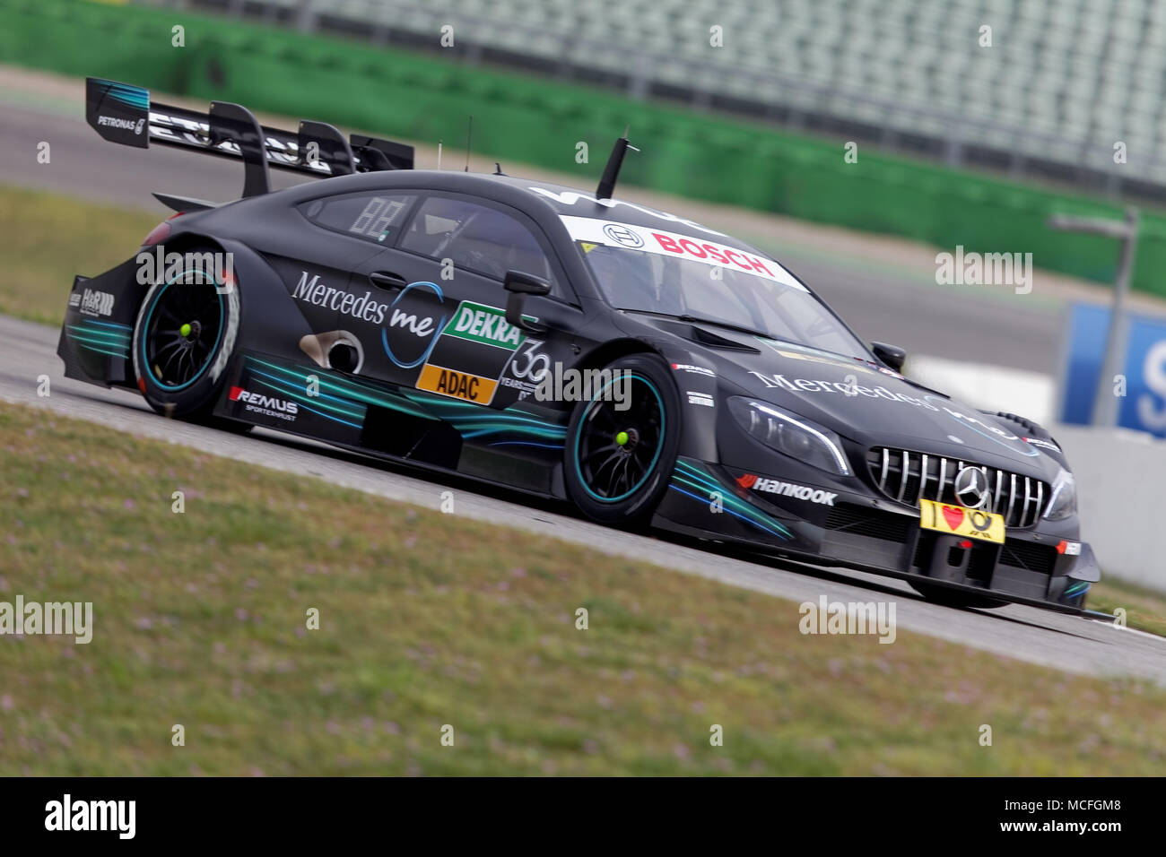 Edoardo Mortara Ita Mercedes C63 Amg Dtm 2018 Test Hockenheim Stockfotografie Alamy
