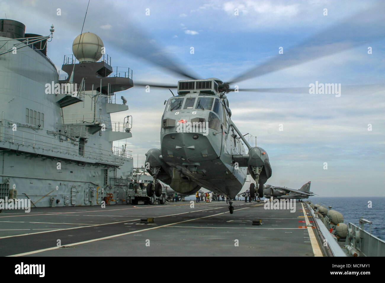 Westland Sea King ASaC Mk7 Stockfoto