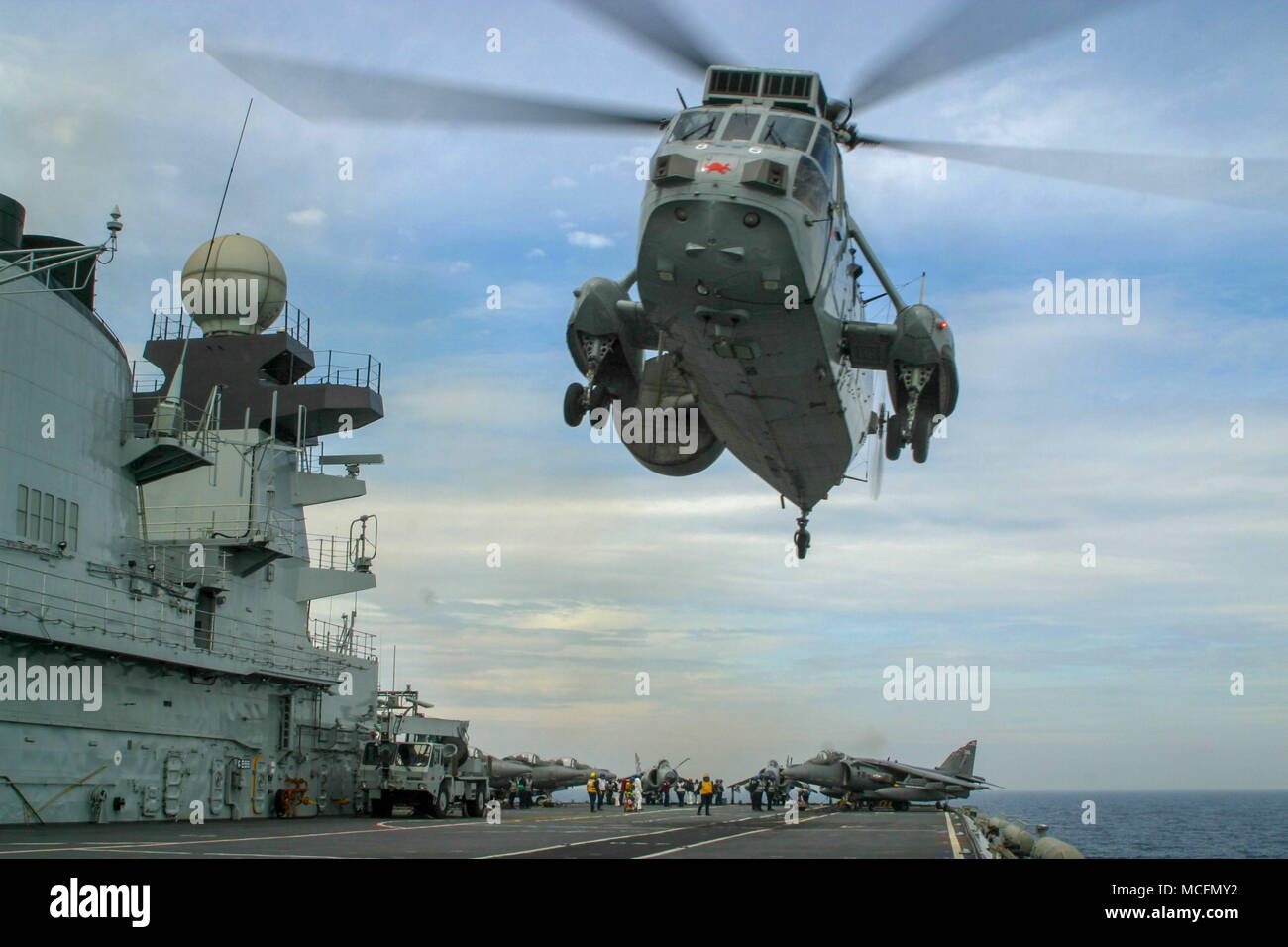 Westland Sea King ASaC Mk7 Stockfoto