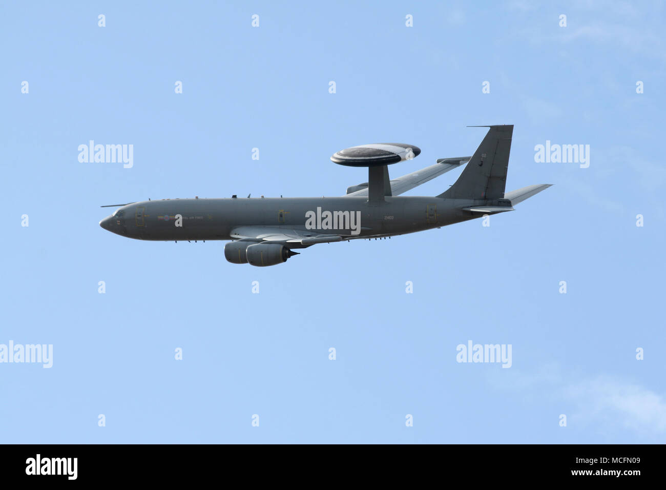 RAF Boeing E-3D Sentry AEW Mk1 Stockfoto