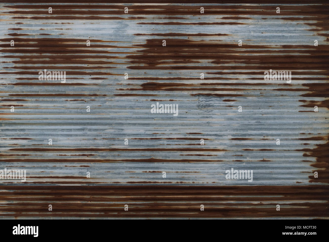 Verwittertes Zinkblech