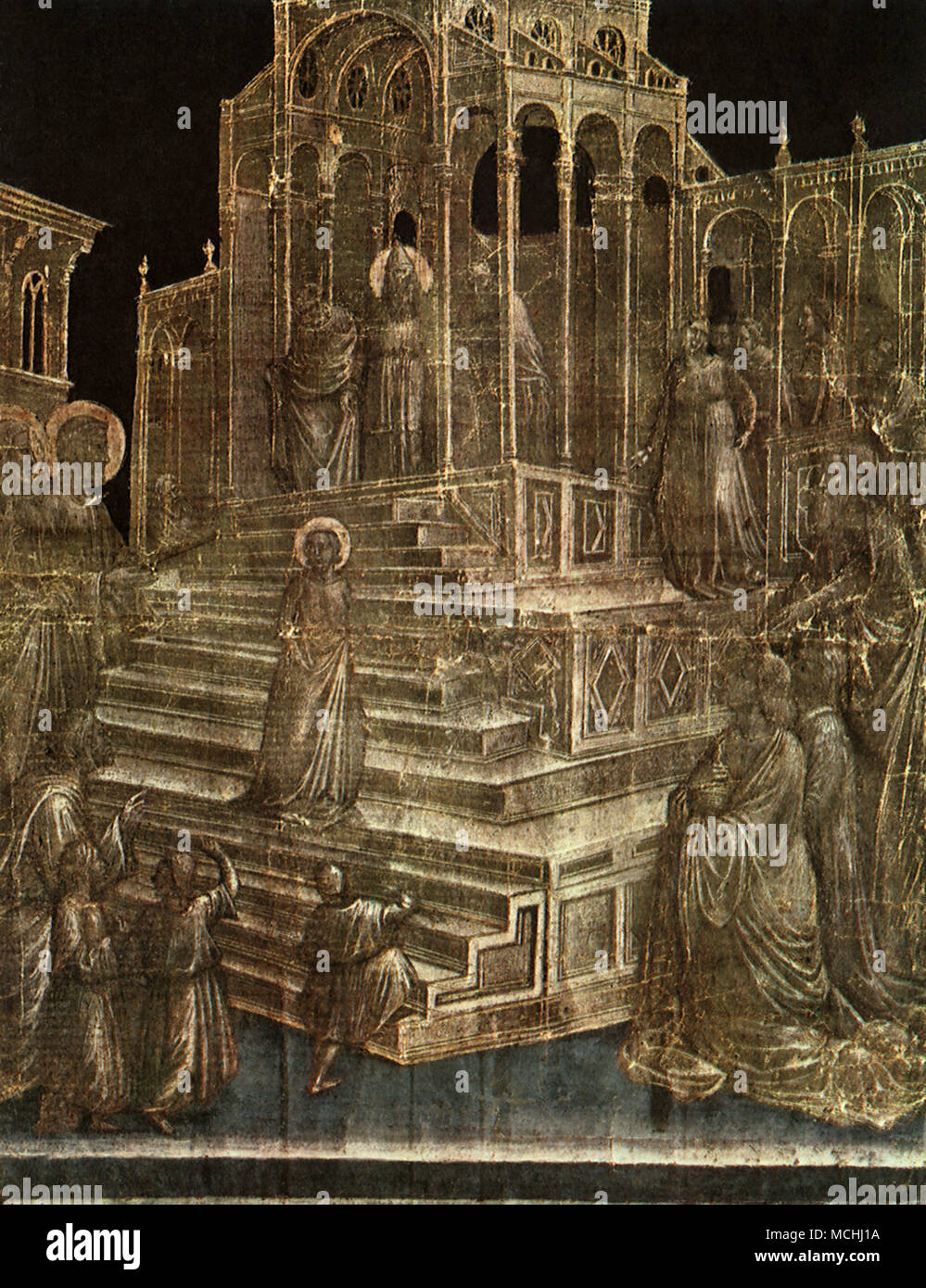 Präsentation der Jungfrau, Die Stockfoto