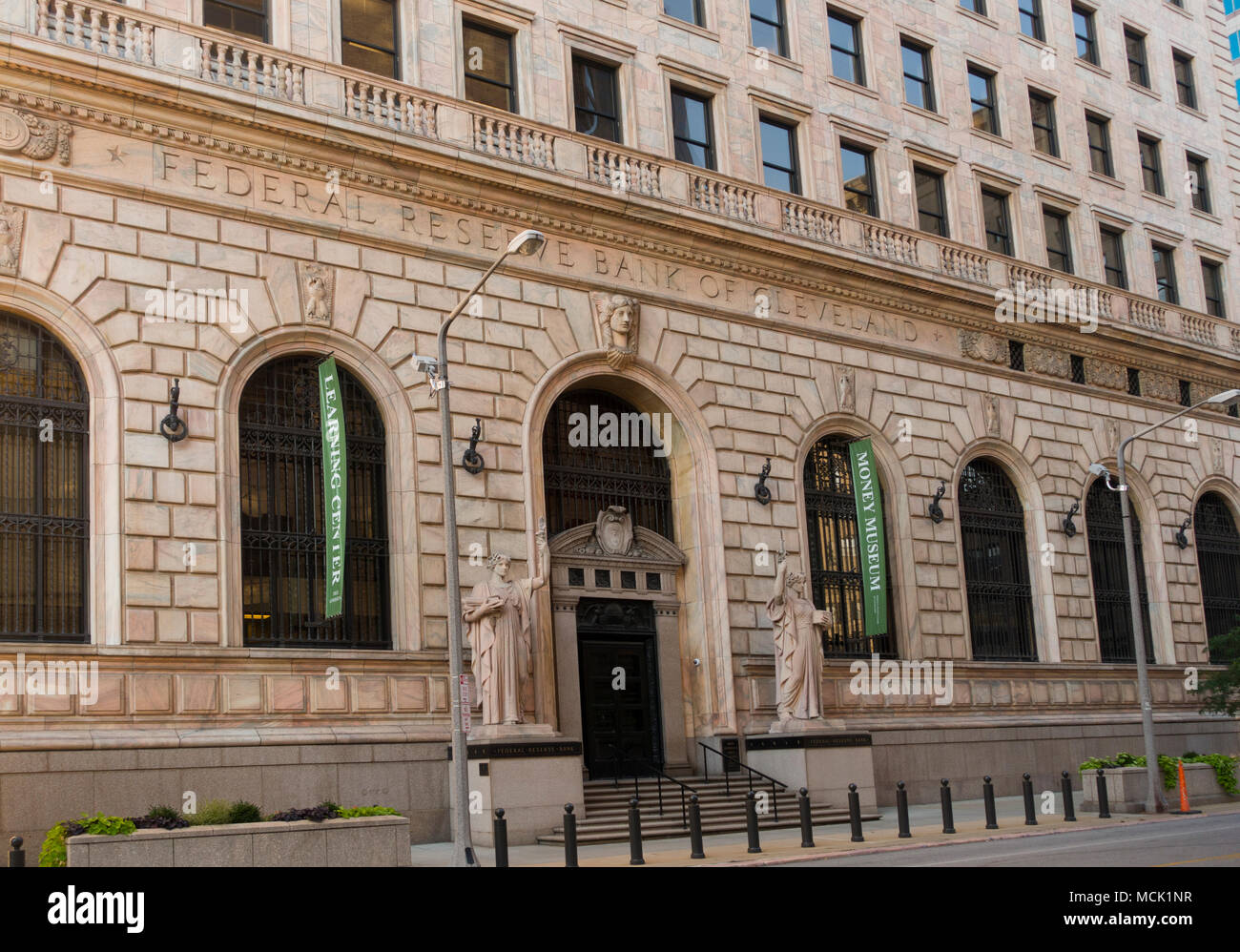 Federal Reserve Bank of Cleveland Learning Center und Geld museum Ohio Stockfoto