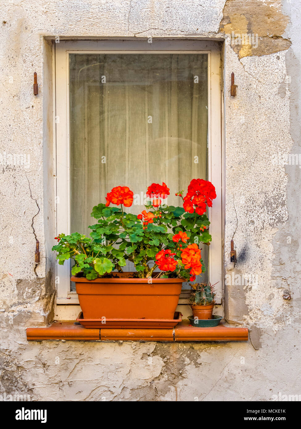 Stadt Ischia di Castro in Umbrien, Italien Stockfoto